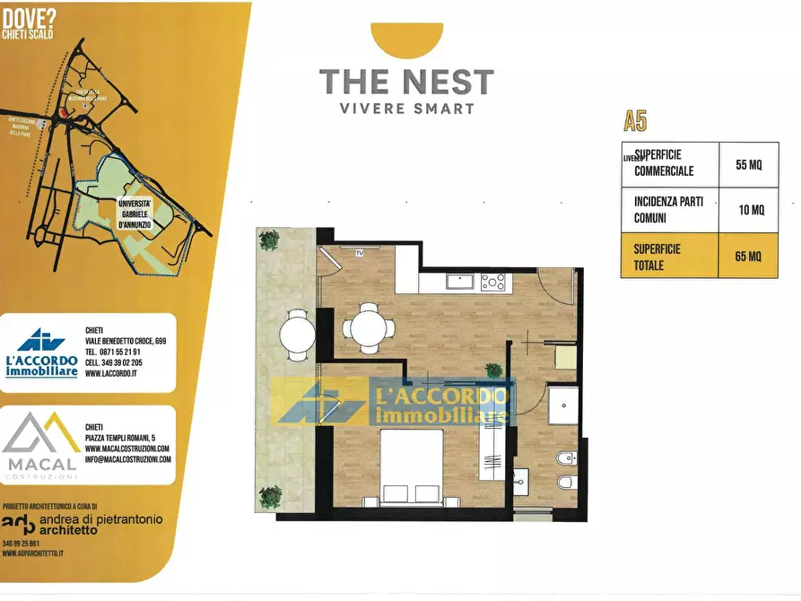 Immagine 1 di Locale commerciale in vendita  in VIA DEI VESTINI 250 a Chieti