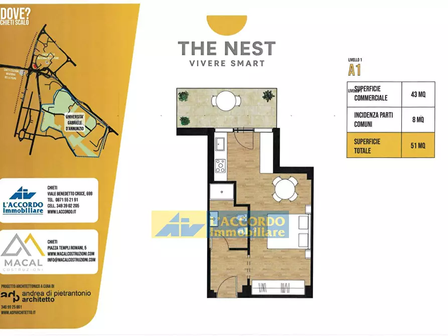 Immagine 1 di Locale commerciale in vendita  in VIA DEI VESTINI 250 a Chieti