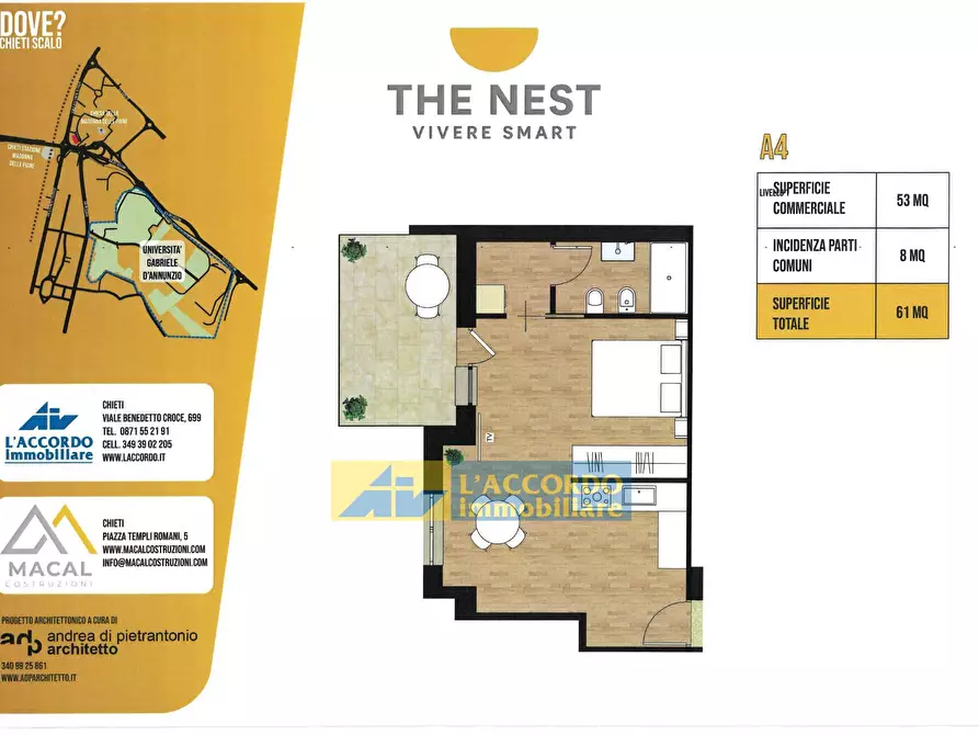 Immagine 1 di Locale commerciale in vendita  in VIA DEI VESTINI 250 a Chieti