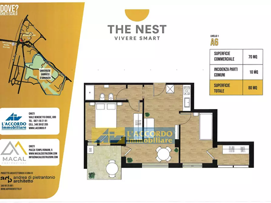 Immagine 1 di Locale commerciale in vendita  in VIA DEI VESTINI 250 a Chieti
