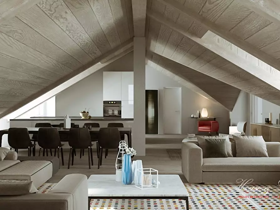 Immagine 2 di Attico in vendita  a Torino