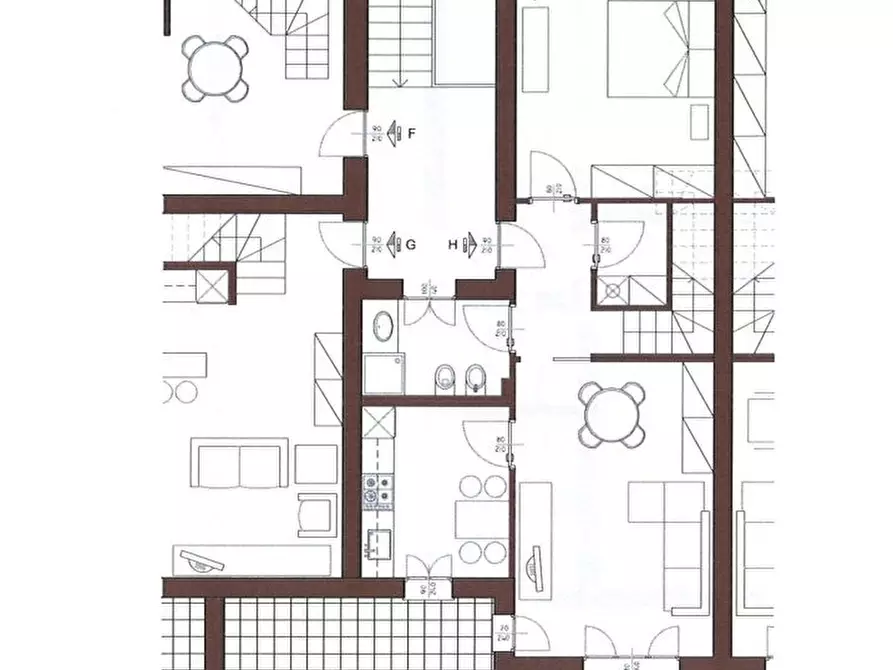 Immagine 3 di Appartamento in vendita  1 a Oggiono