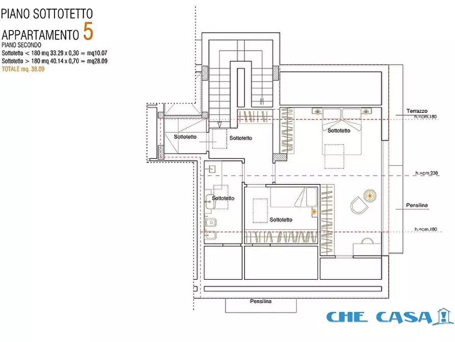 Immagine 5 di Appartamento in vendita  a Riccione