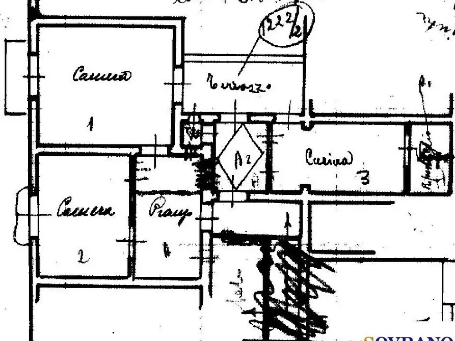 Immagine 2 di Appartamento in vendita  44 a Palermo