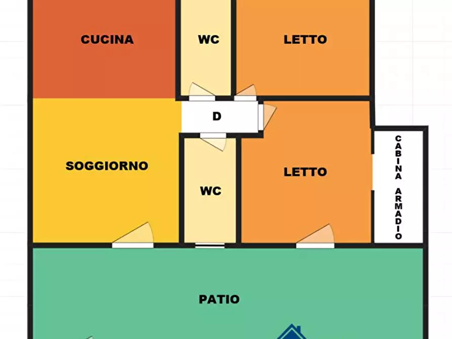 Immagine 1 di Appartamento in vendita  a Cellamare