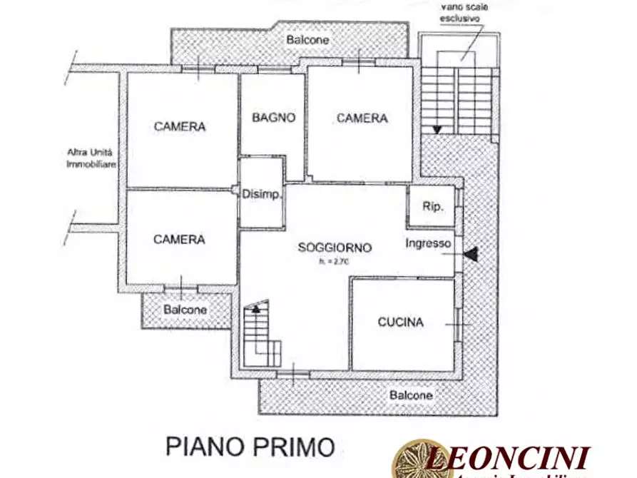 Immagine 5 di Appartamento in vendita  10 a Aulla