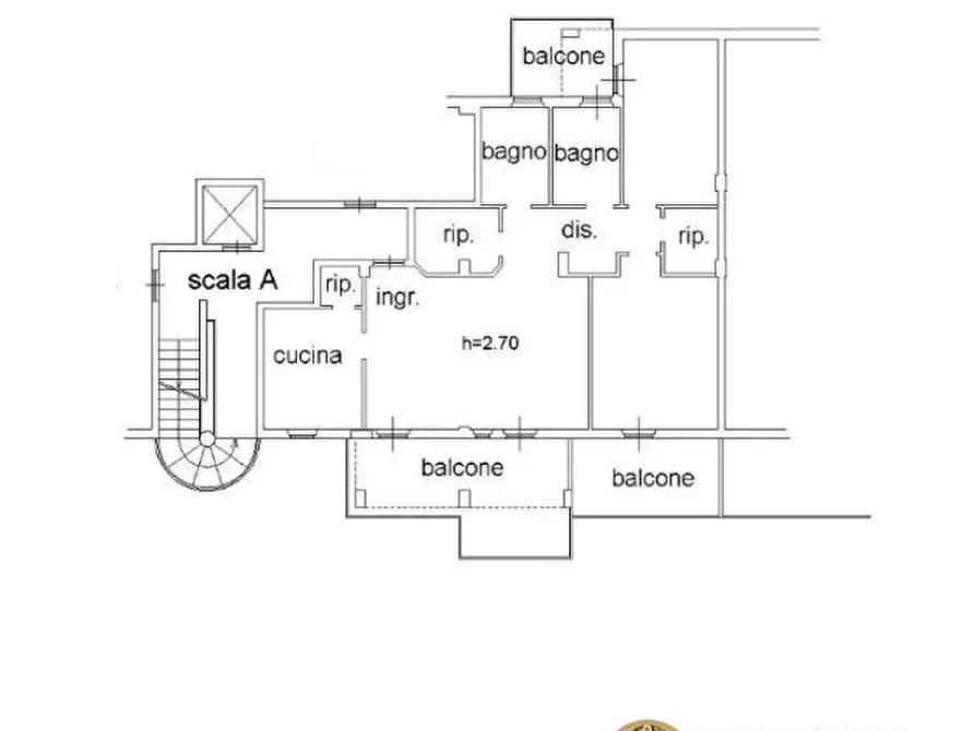 Immagine 3 di Appartamento in vendita  23 a Licciana Nardi