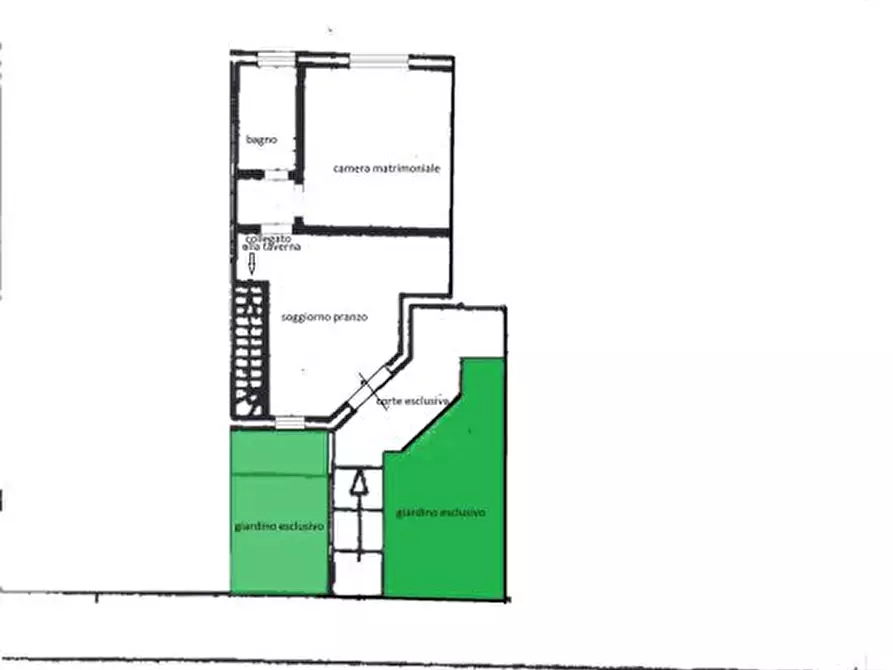 Immagine 1 di Casa semindipendente in vendita  a Rosignano Marittimo