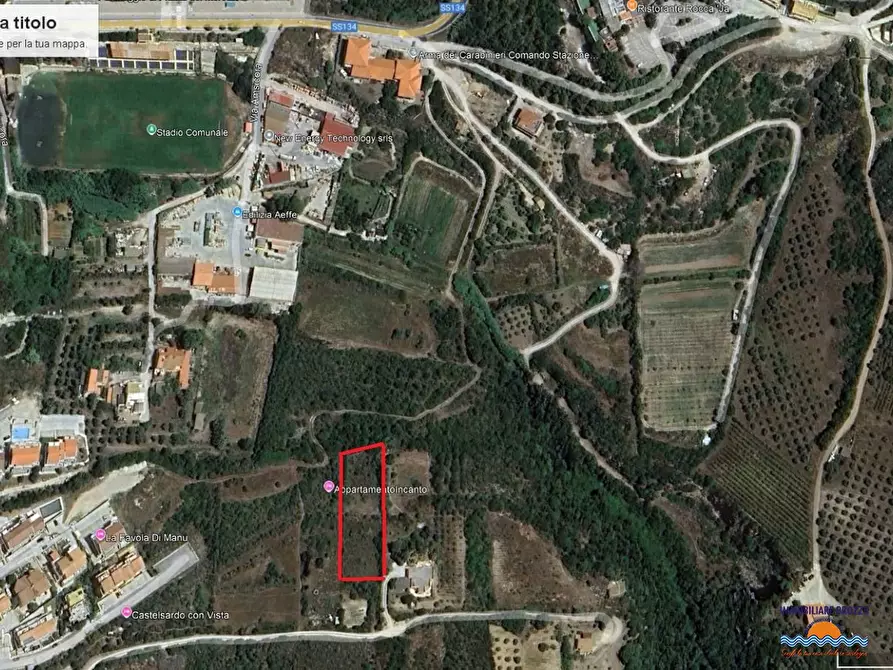 Immagine 3 di Terreno edificabile in vendita  a Castelsardo