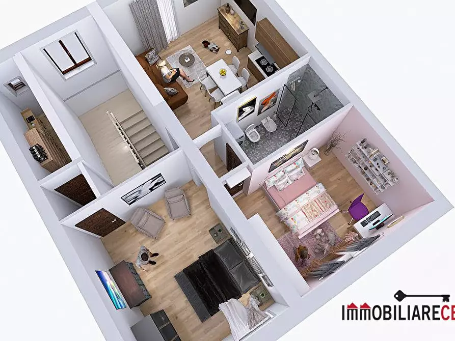 Immagine 10 di Appartamento in vendita  a Poggibonsi