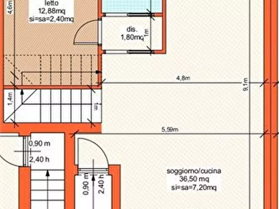 Immagine 4 di Appartamento in vendita  a Oppeano