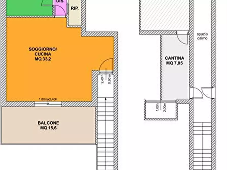 Immagine 2 di Appartamento in vendita  a Oppeano