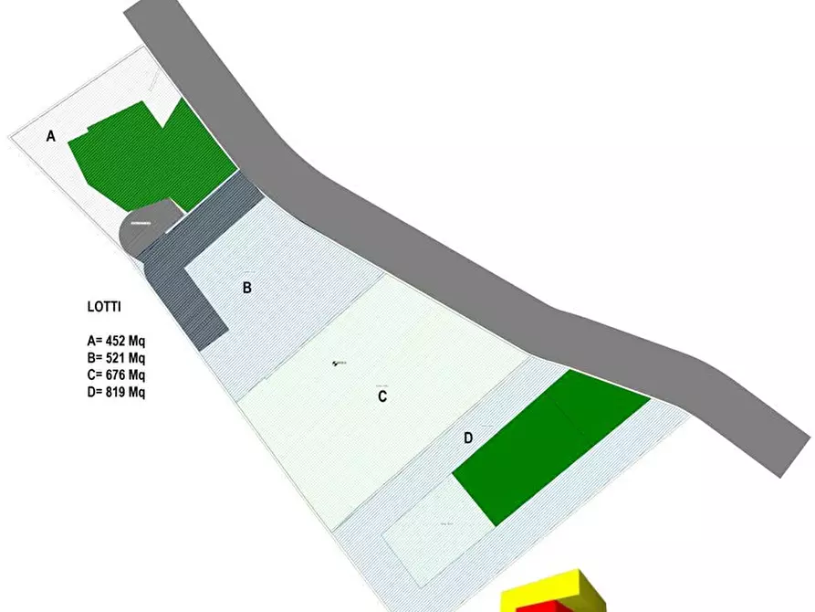 Immagine 1 di Terreno edificabile in vendita  a Moggio