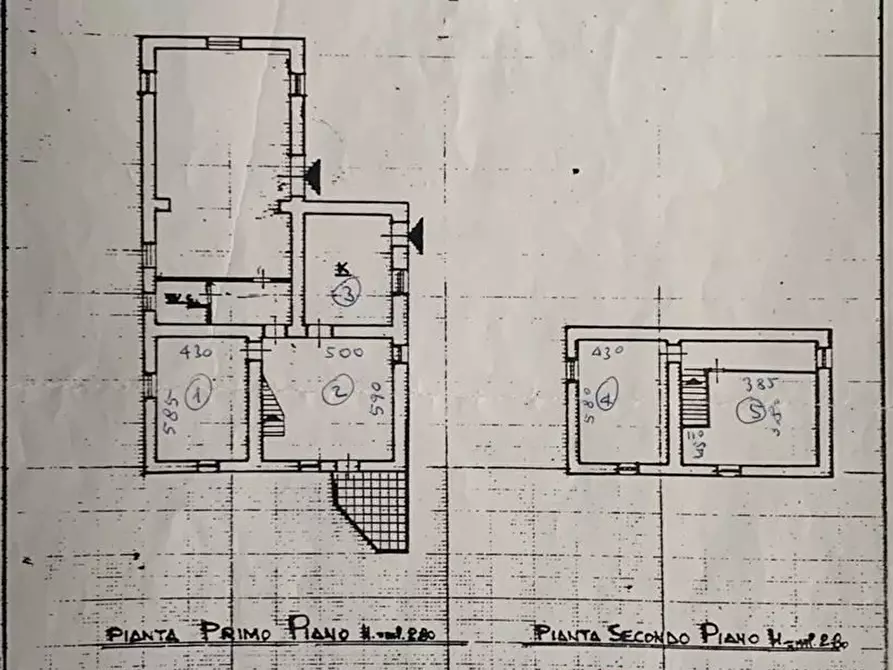 Immagine 2 di Casa semindipendente in vendita  a Fivizzano