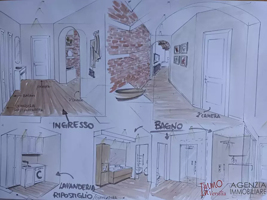 Immagine 2 di Villa in vendita  a Massarosa