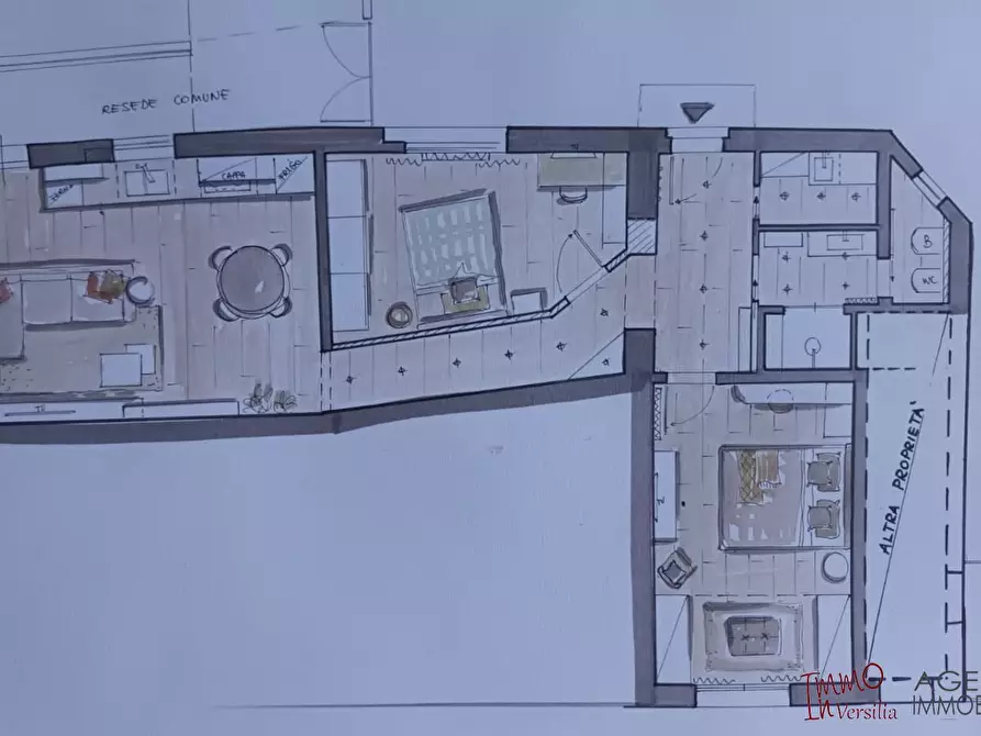 Immagine 1 di Villa in vendita  a Massarosa