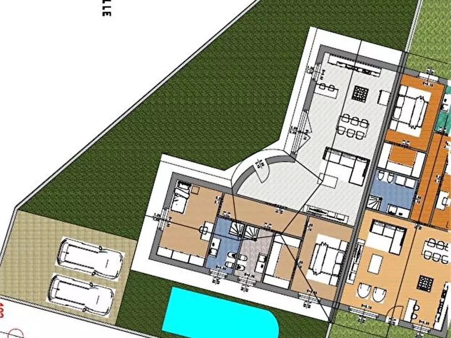 Immagine 10 di Villa in vendita  a Cassano D'adda