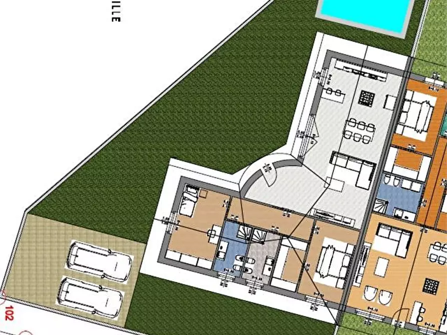 Immagine 8 di Villa in vendita  a Cassano D'adda