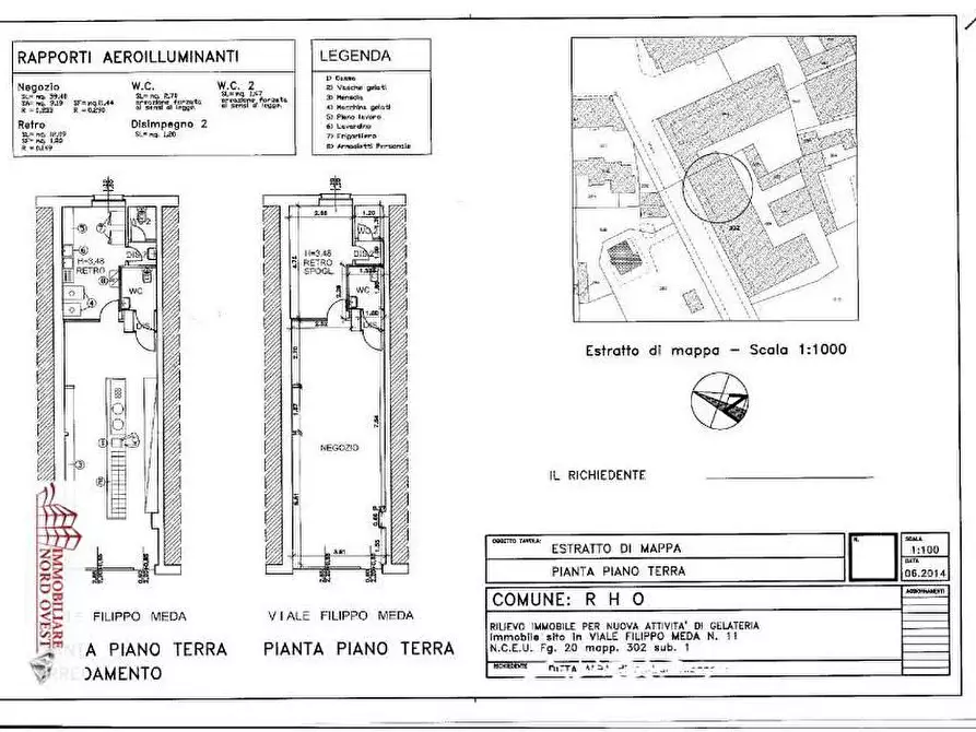 Immagine 1 di Negozio in vendita  11 a Rho