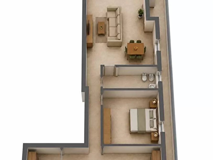 Immagine 8 di Appartamento in vendita  11 a Casoria
