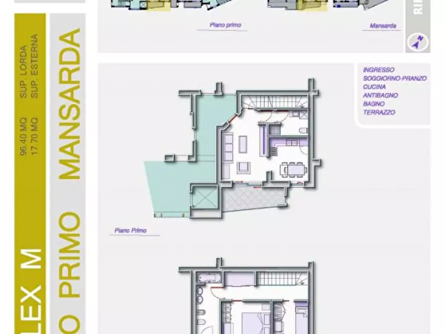 Immagine 3 di Appartamento in vendita  a Pescara