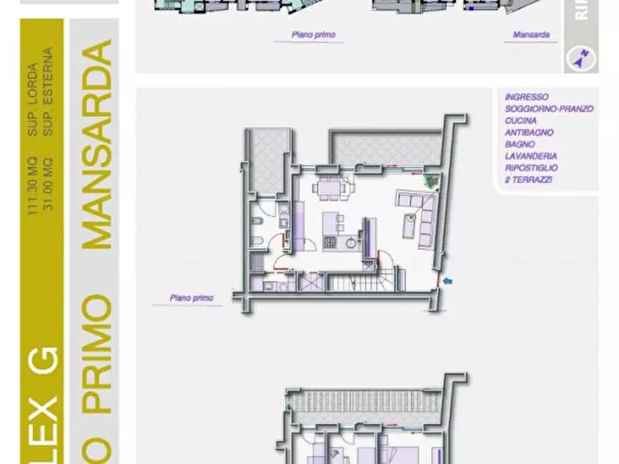 Immagine 3 di Appartamento in vendita  a Pescara