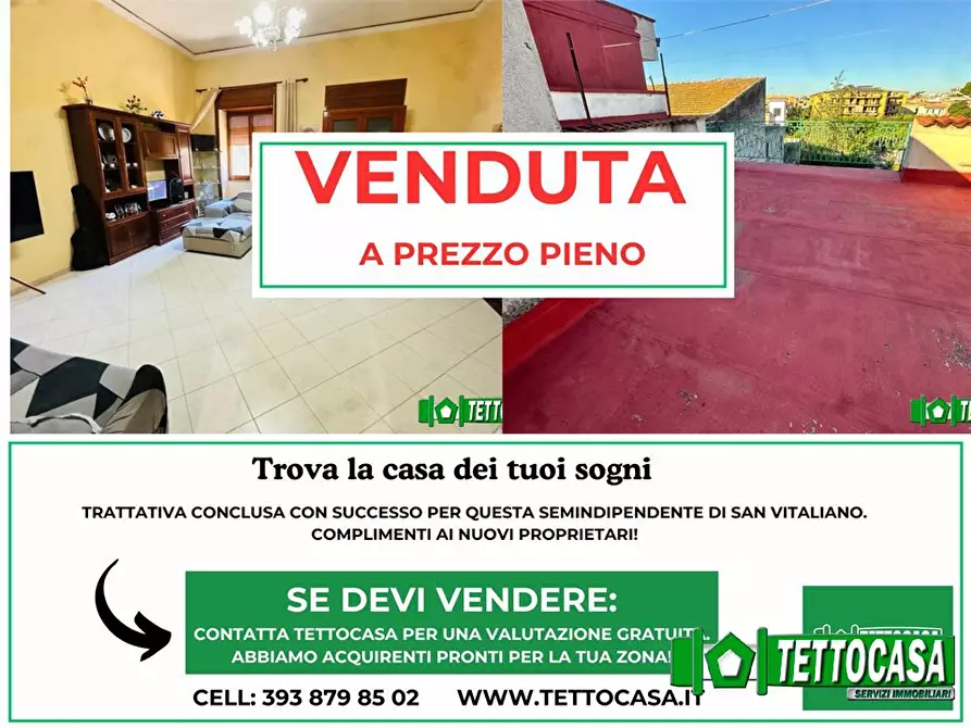Immagine 1 di Casa semindipendente in vendita  a San Vitaliano