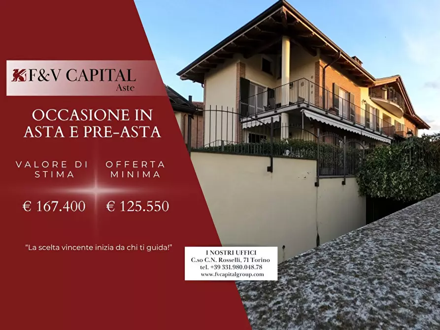 Immagine 1 di Appartamento in vendita  2 a Riva Presso Chieri