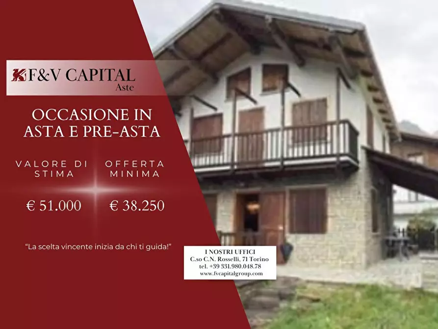 Immagine 1 di Villa in vendita  snc a Valprato Soana