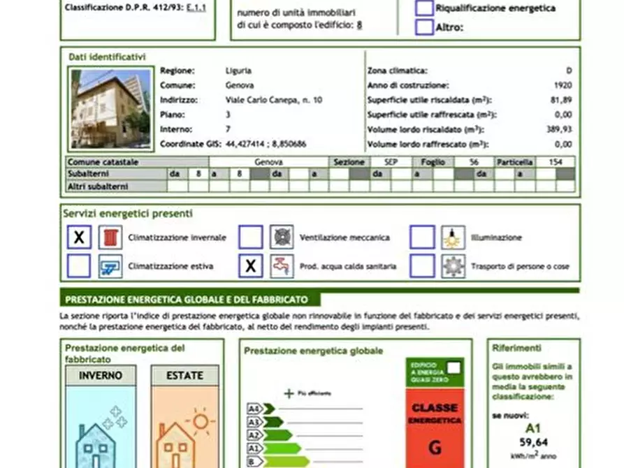 Immagine 6 di Appartamento in vendita  10 a Genova
