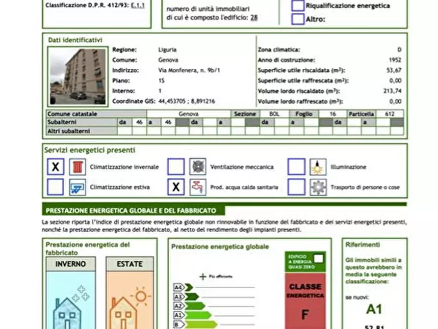 Immagine 8 di Appartamento in vendita  9B a Genova