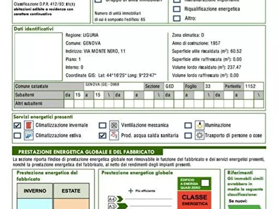 Immagine 5 di Appartamento in vendita  11 a Genova