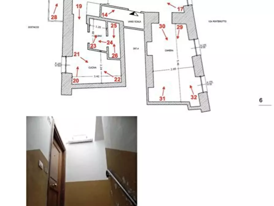 Immagine 4 di Appartamento in vendita  80A a Genova