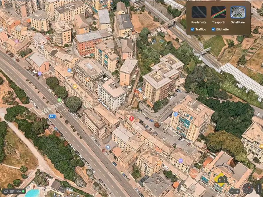 Immagine 2 di Appartamento in vendita  15 a Genova