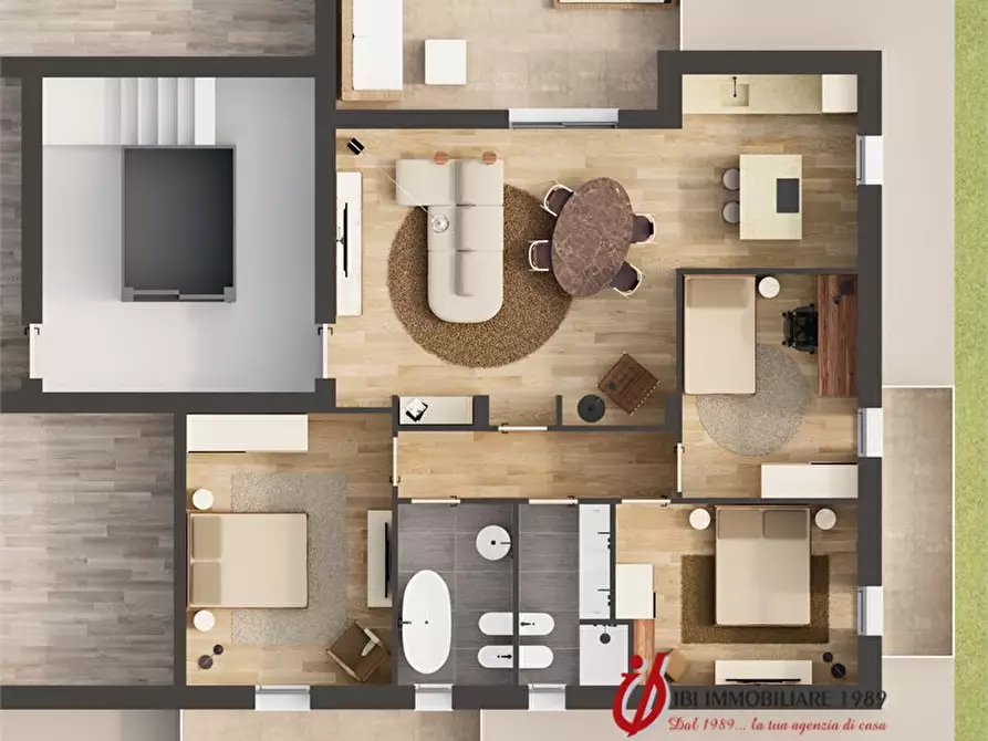 Immagine 2 di Appartamento in vendita  a Castel D'azzano