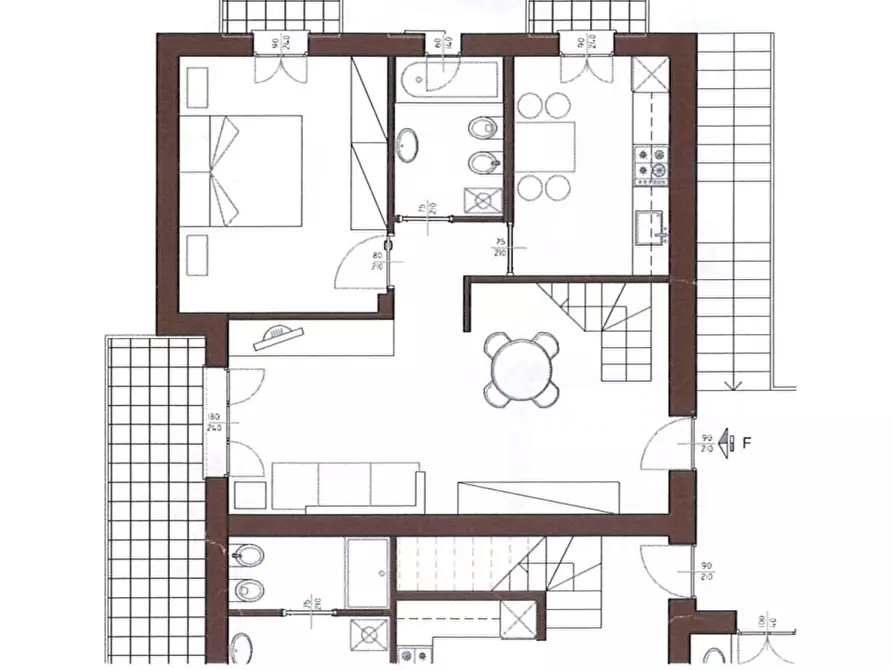 Immagine 3 di Appartamento in vendita  1 a Oggiono