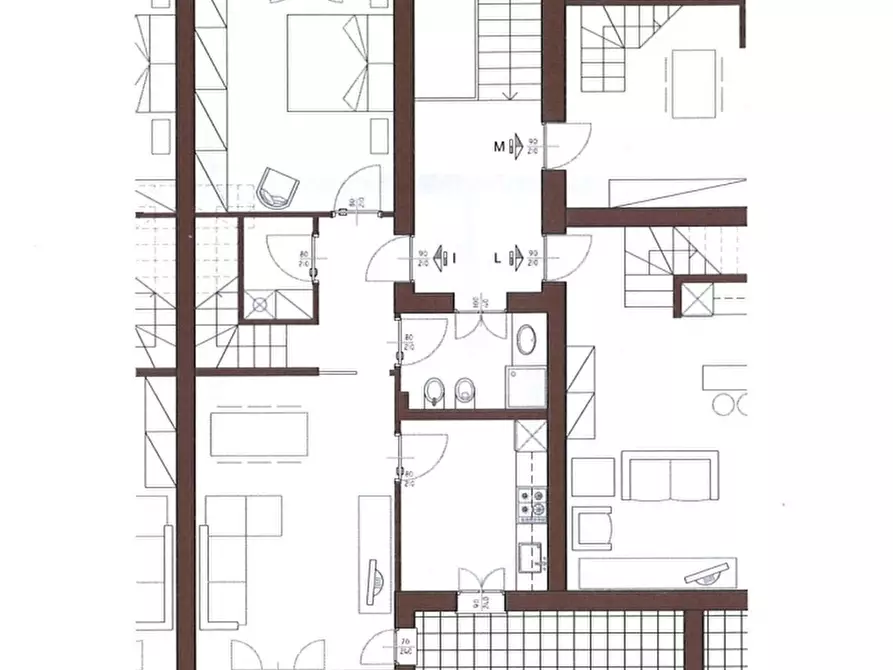 Immagine 3 di Appartamento in vendita  1 a Oggiono