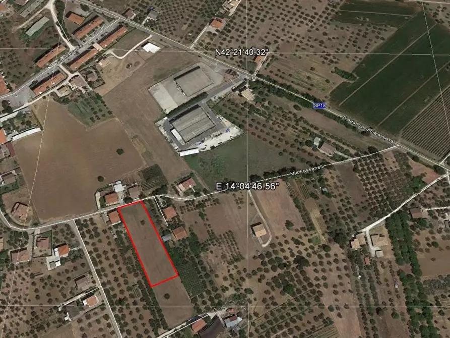 Immagine 1 di Terreno edificabile in vendita  a Cepagatti