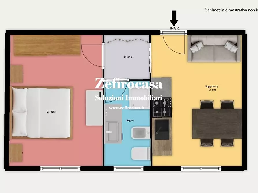 Immagine 2 di Appartamento in affitto  a San Giovanni In Persiceto