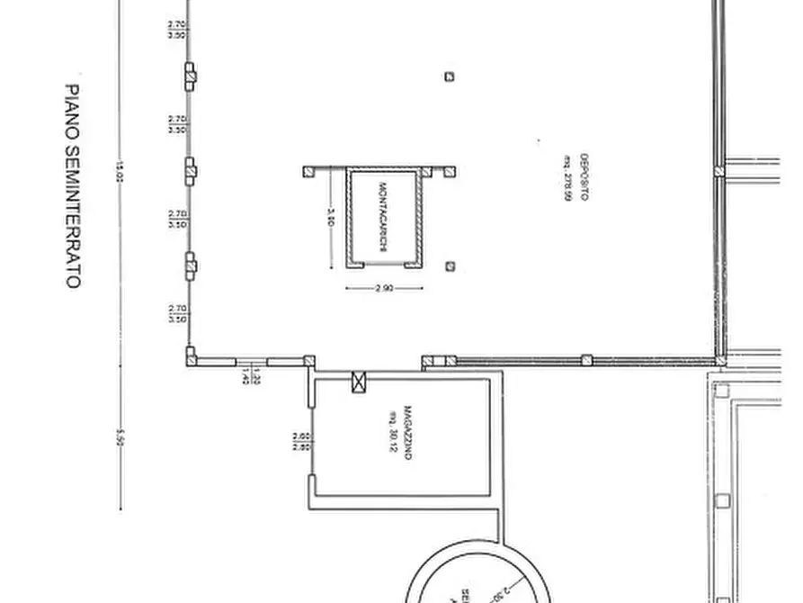 Immagine 2 di Magazzino in affitto  a Alanno