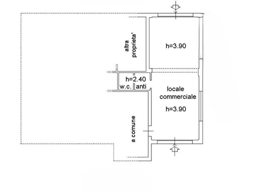Immagine 4 di Negozio in affitto  a Poggibonsi