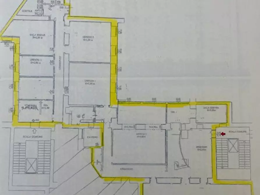 Immagine 3 di Ufficio in affitto  a Milano