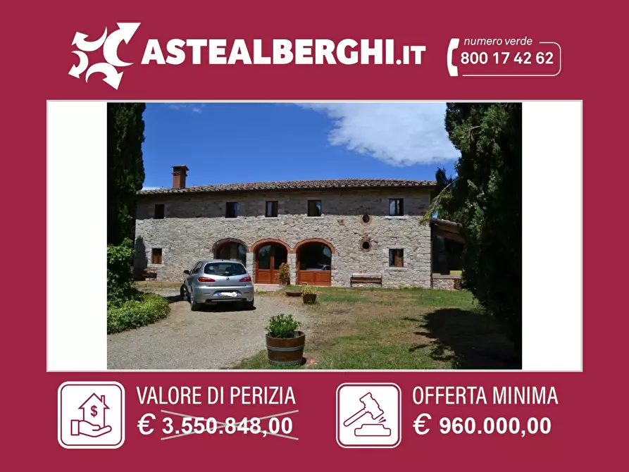 Immagine 1 di Albergo/B&B/Residence in vendita  1 a Gaiole In Chianti