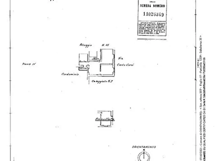 Immagine 6 di Appartamento in vendita  5/10 a Genova