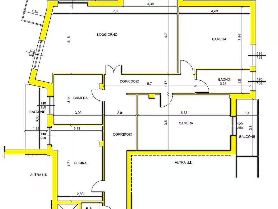 Immagine 6 di Appartamento in vendita  9 a Carrara