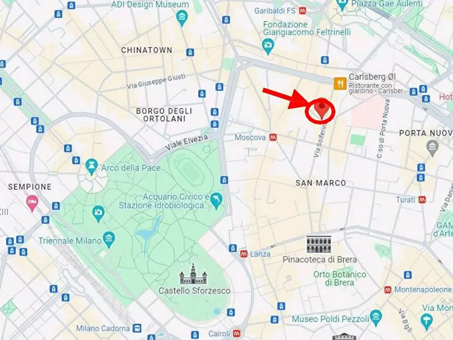 Immagine 2 di Appartamento in vendita  2 a Milano