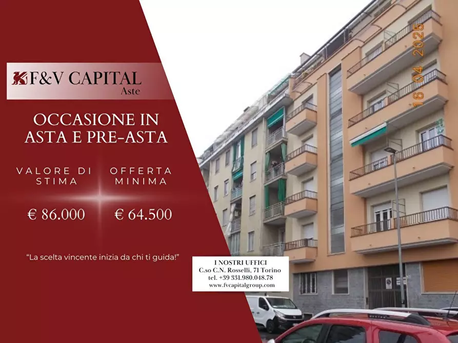 Immagine 1 di Appartamento in vendita  95 a Torino