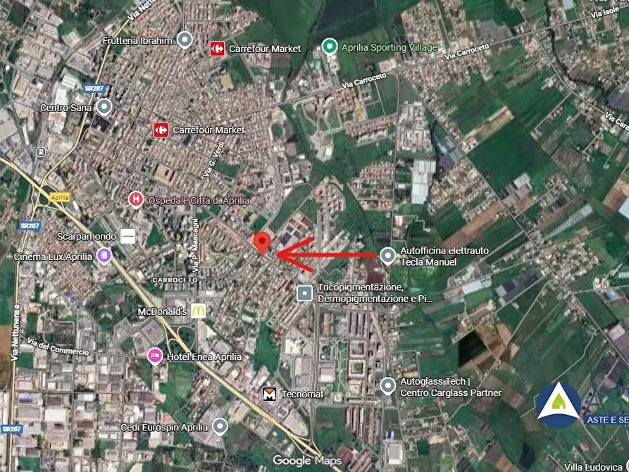 Immagine 2 di Appartamento in vendita  80 a Aprilia