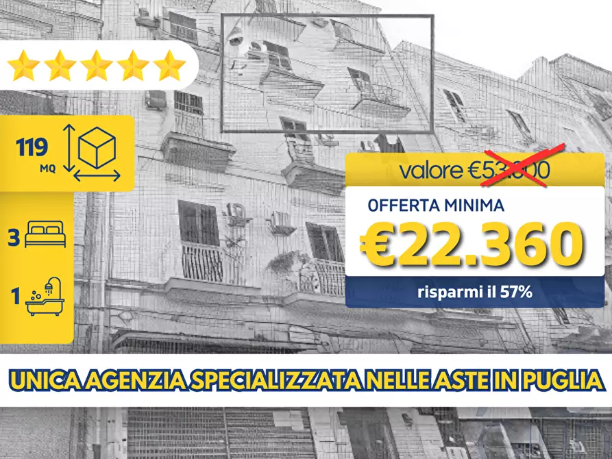 Immagine 1 di Appartamento in vendita  138 a Taranto