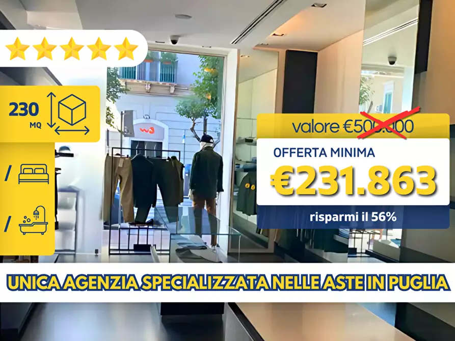 locale commerciale in vendita a Taranto in zona Borgo
